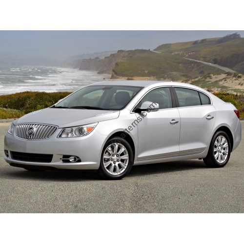Buick Lacrosse 2010-2015 Front side glass pattern