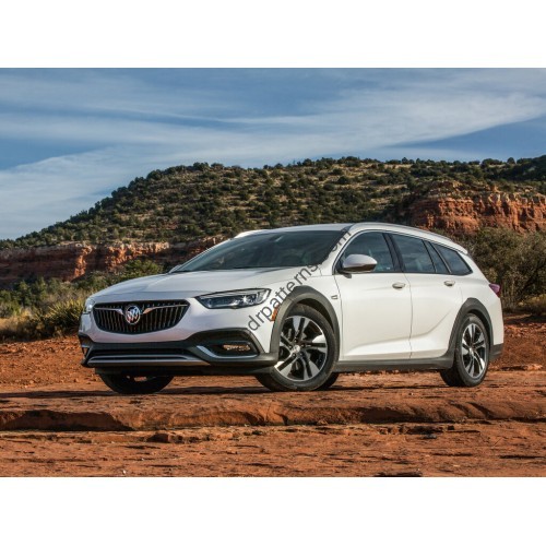Buick Regal universal, 6 generation (04.2017 - 11.2020) - Pattern for rear windows