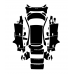 BYD Seagull EV (2023 - 2025) (Chinese - European) full body - pattern for the body