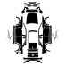 Cadillac Escalade Luxury 2025 (Chinese) (European) full body - pattern for the body