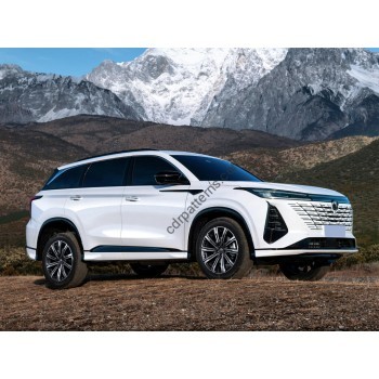 Changan CS75 Plus 2023 full body - pattern for the body