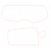 Changan CS35, 1 generation (12.2013 - 2020) - Pattern for rear windows