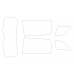 Changan CS75 Plus 2021-2025 - Pattern for rear windows