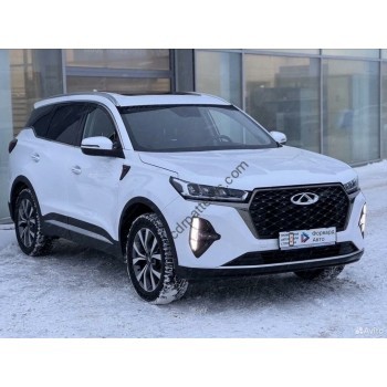 Chery Tiggo 7 Pro Max 2022 front, sills, and pillars - pattern for the body
