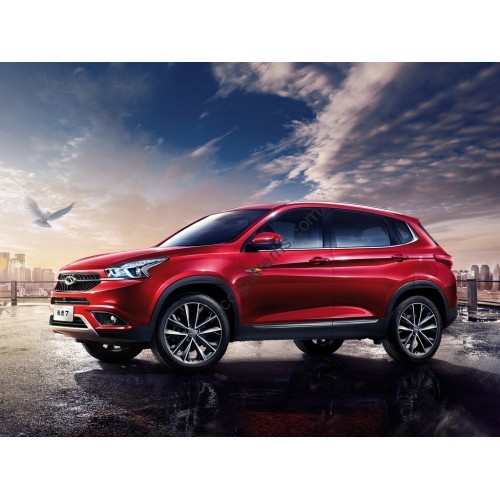 Chery Tiggo 7 1 generation (04.2016 - 2021) - Pattern for rear windows
