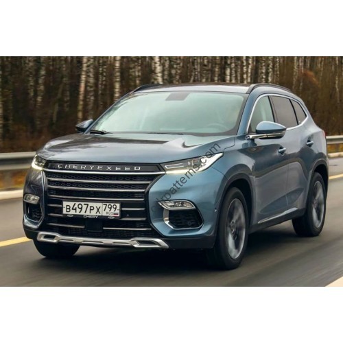Chery Exeed TXL (2021) front - pattern for the body