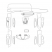 Chery Tiggo 8 Pro 2023 - the pattern of the interior