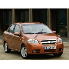 Chevrolet Aveo 1 generation T250 2005-2011 - pattern on the windshield