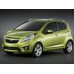 Chevrolet Spark 3 generation, M300 (01.2010 - 03.2015) - Pattern for rear windows