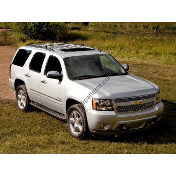 Chevrolet Tahoe 3rd generation, GMT900 (12.2006 - 10.2014) Front side glass pattern 