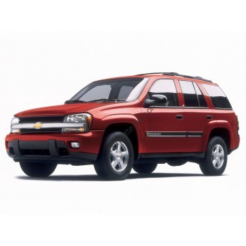 Chevrolet Trail Blazer 1st generation, GMT360 2001-2010 Front side glass pattern 