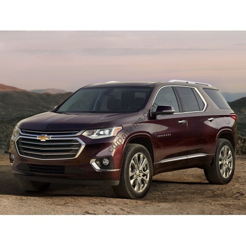 Chevrolet Traverse 2 generation (01.2017 - 2021) - pattern on the windshield