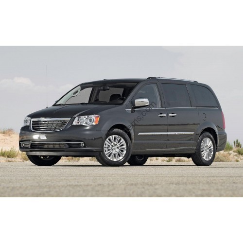 Chrysler Town and Country 2007, miniven, 5, RT (08.2007 - 2016) Front side glass pattern