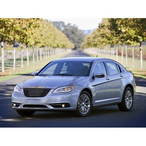 Chrysler 200 sedan, 1 generation (12.2010 - 12.2013) - pattern on the windshield