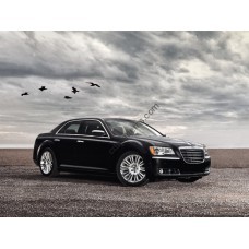 Chrysler 300C sedan, 2 generation, LD (03.2012 - 05.2015) - pattern on the windshield