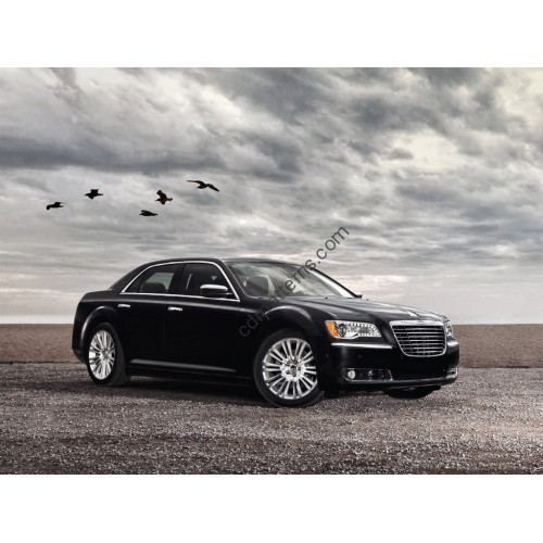 Chrysler 300C sedan, 2 generation, LD (03.2012 - 05.2015) - pattern on the windshield