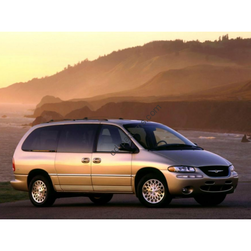 Chrysler Town Country 4 generation, 2000 – 2007 Front side glass pattern