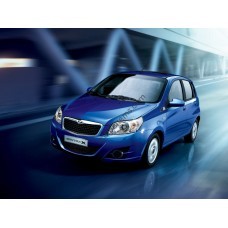 Daewoo Gentra 2007-2011, hatchback 5 d, 1 generation Front side glass pattern