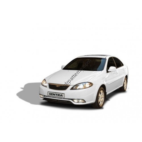 Daewoo Gentra, sedan, 2 generation 2013-2016 Front side glass pattern