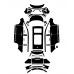 Denza D9 EV (2022 - 2025) (Chinese) (European) - full body - pattern for the body
