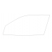 Dodge Charger sedan, 7 generation, LD (01.2011 - 2023) Front side glass pattern