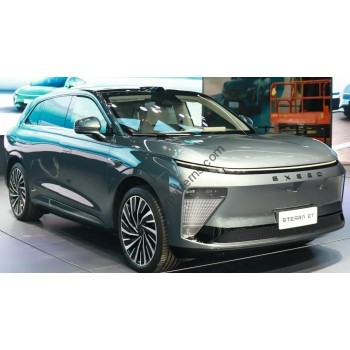 Exeed Exlantix ET 2024 front bumper and headlights - pattern for the body