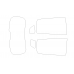 Exeed LX 1st generation 2017 - 2024 - Pattern for rear windows