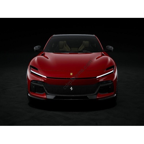 Ferrari Purosangue (2023 - 2025) (Chinese) (European) - full body - pattern for the body