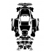 Ferrari F8 Base (2020 - 2024) (American) - full body - pattern for the body