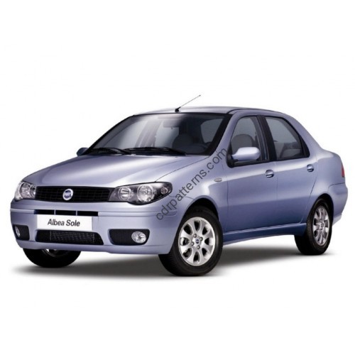 FIAT ALBEA 2002-> - pattern for car mats