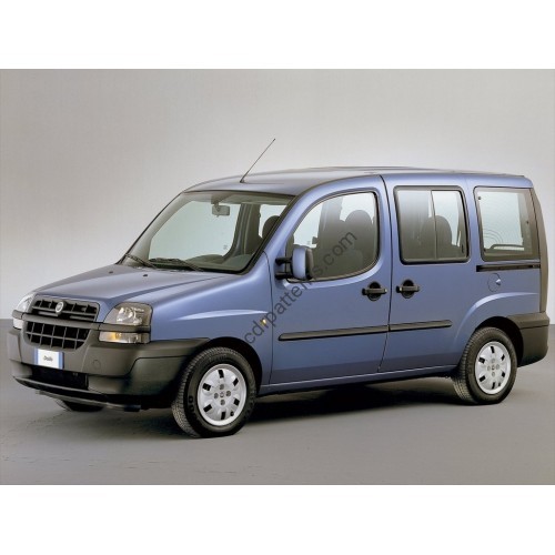 FIAT DOBLO 2000-> - pattern for car mats