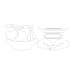 Fiat Ducato 2021 front - pattern for the body