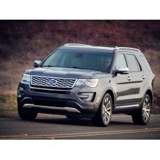 Ford Explorer 2011-2018 5 generation - pattern on the windshield