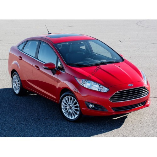 Ford Fiesta 6 generation, Mk VI 2008-2019 - sedan - Pattern for rear windows