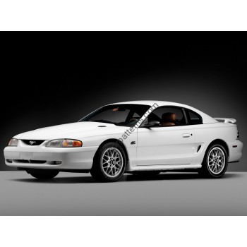 Ford Mustang coupe, 4 generation, SN-95 (10.1993 - 2004) Front side glass pattern