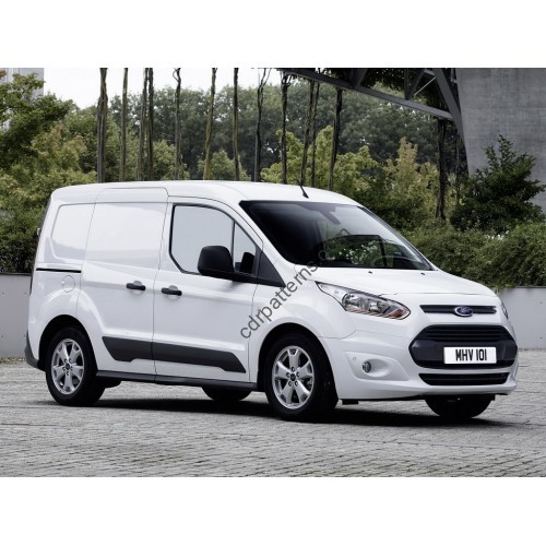 Ford Transit Connect 2 generation (09.2012 - pt) - Pattern for rear windows