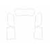 Ford Focus 2 Wagon 2004-2010 - Pattern for rear windows