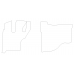 Foton Auman 210M - pattern for EVA mats for trucks and buses