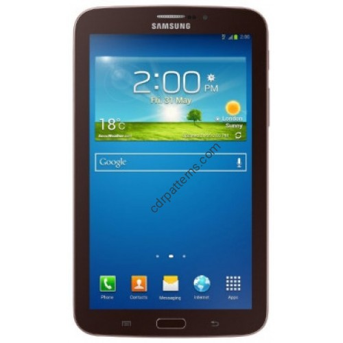 Samsung Galaxy Tab 3 7 (T211) - template for tablet