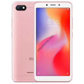 Xiaomi Redmi 6A - pattern for mobile phone