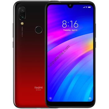 Xiaomi Redmi 7 - pattern for mobile phone