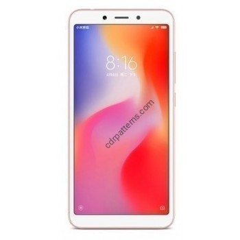 Xiaomi Redmi 6 - pattern for mobile phone