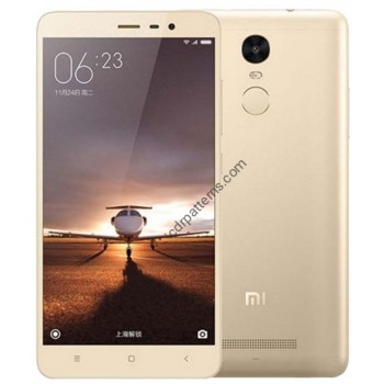 Xiaomi Redmi Note 3 - pattern for mobile phone