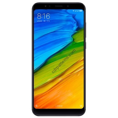 Xiaomi Redmi 5 Plus - pattern for mobile phone