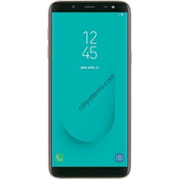 Samsung Galaxy J6 - pattern for mobile phone