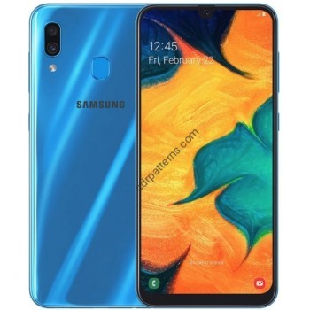 Samsung Galaxy A30 - pattern for mobile phone