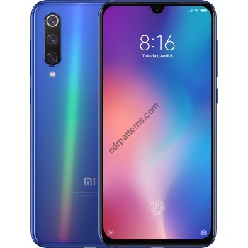 Xiaomi Mi 9SE - pattern for mobile phone