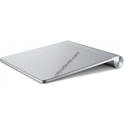 Apple TrackPad М - pattern for wireless headphones