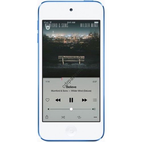 Apple Touch 6th Gen - template for the player