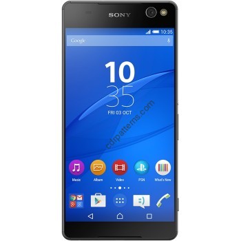 Sony Xperia C5 Ultra - pattern for mobile phone